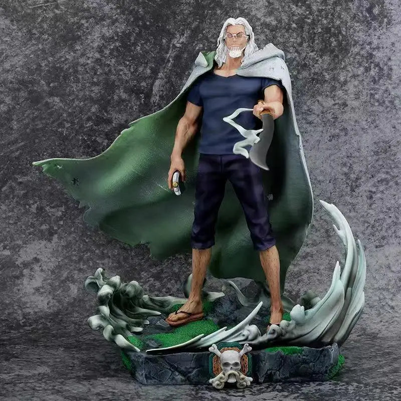 Pirate Anime Elder Figure Gk Version With Special Effect Base Pvc Collectible Model Boxed Desktop Decoration Ornament Gift