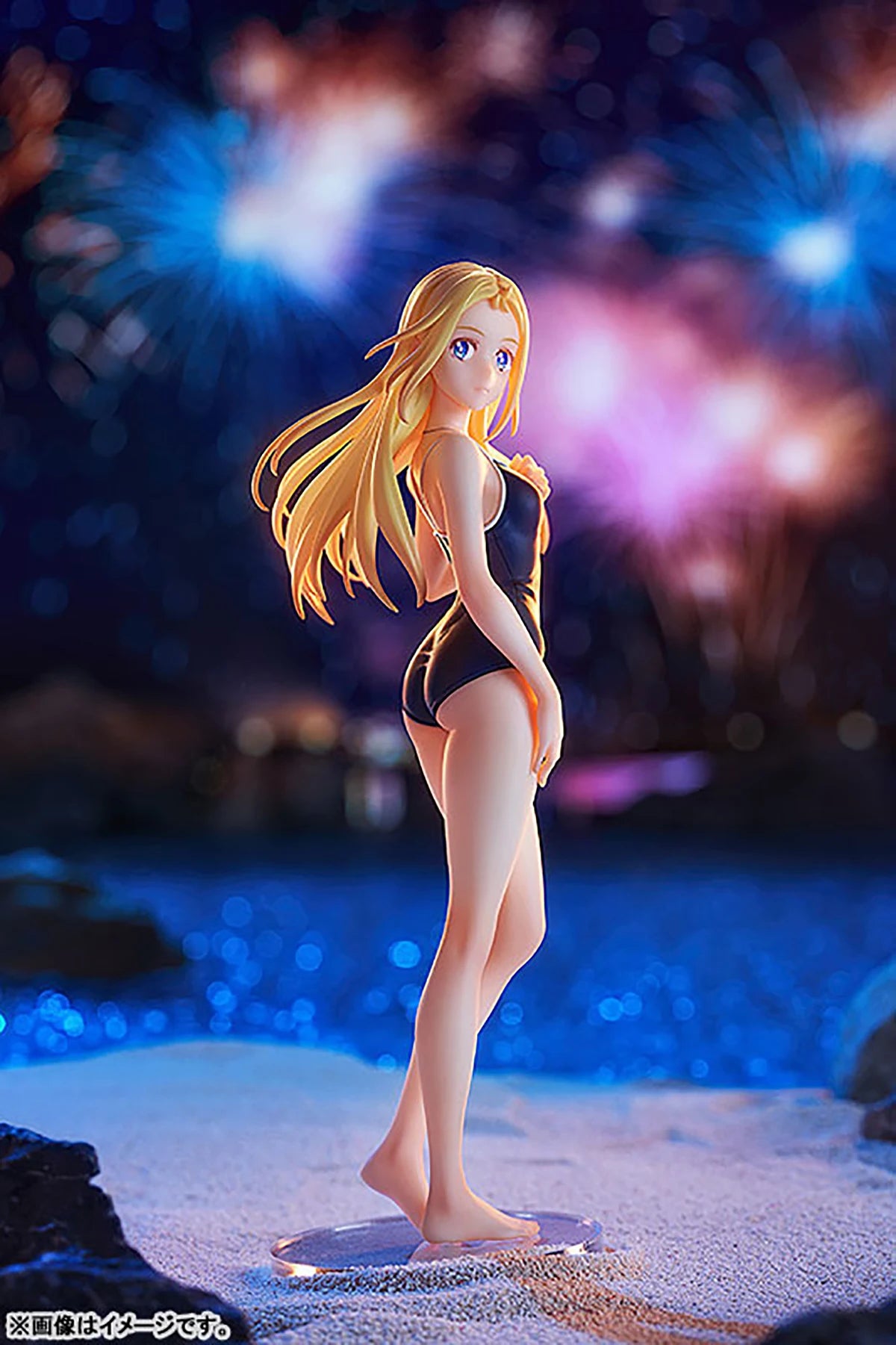 Original Genuine Good Smile Company Prepainted Pop Up Parade Summer Time Rendering Kofune Ushio H=160mm Anime Character Figure