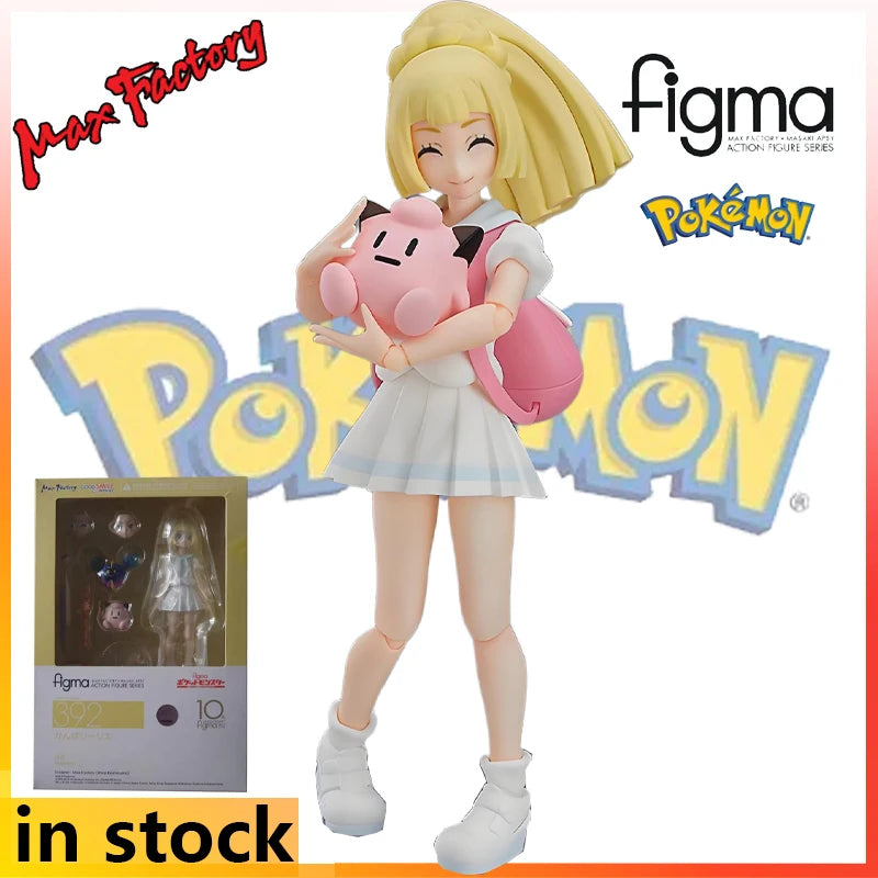 MAX Original Finished Product Movable Exquisite Doll Figma Series Origin of Pok É Mon Anime Toys Model Festival Gift for Boys