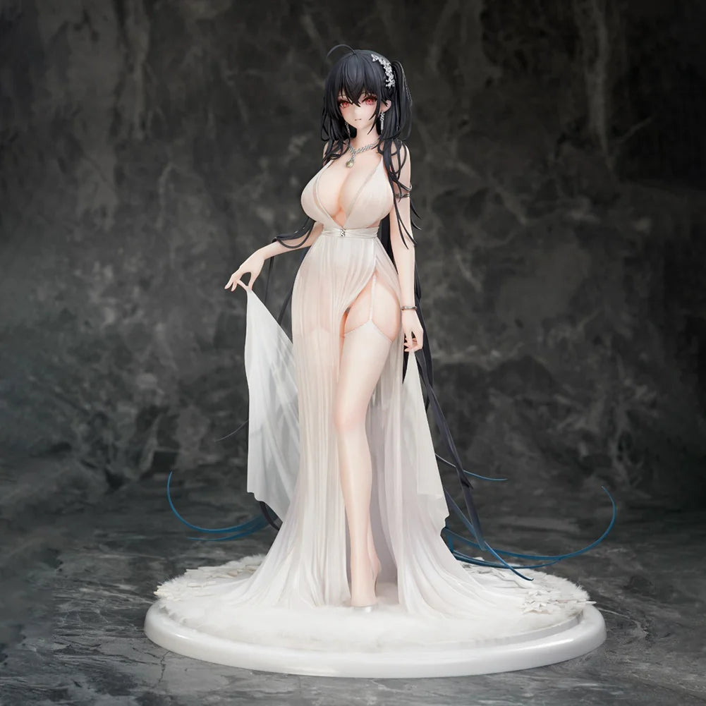 Anime-Figur IJN Taiho im weißen Kleid, Actionfigur IJN Taiho mit Blumenhochzeit, PVC-Modell, Spielzeug, Sammlerfigur, Geschenk