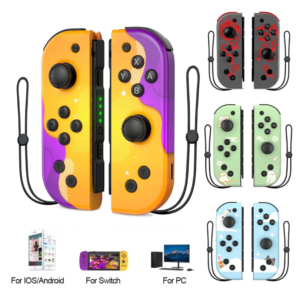Joy Pad For Nintendo Switch/Ios/Android/Pc Wireless Video Game Controller Trubo Control Console Joystick With Bluetooth Gameped