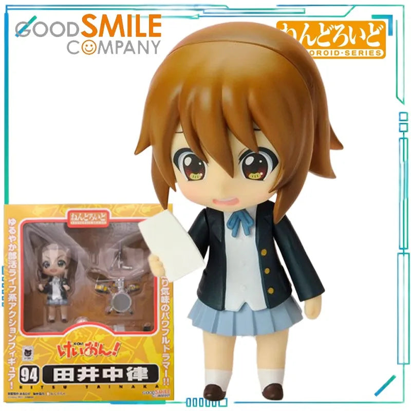 GSC Genuine NENDOROID Series K-ON！Qingyin Girl 094 Taguchi Law, 135 Hirasawa Worries, 082 Akiyama Sagami Mobile Model Toy