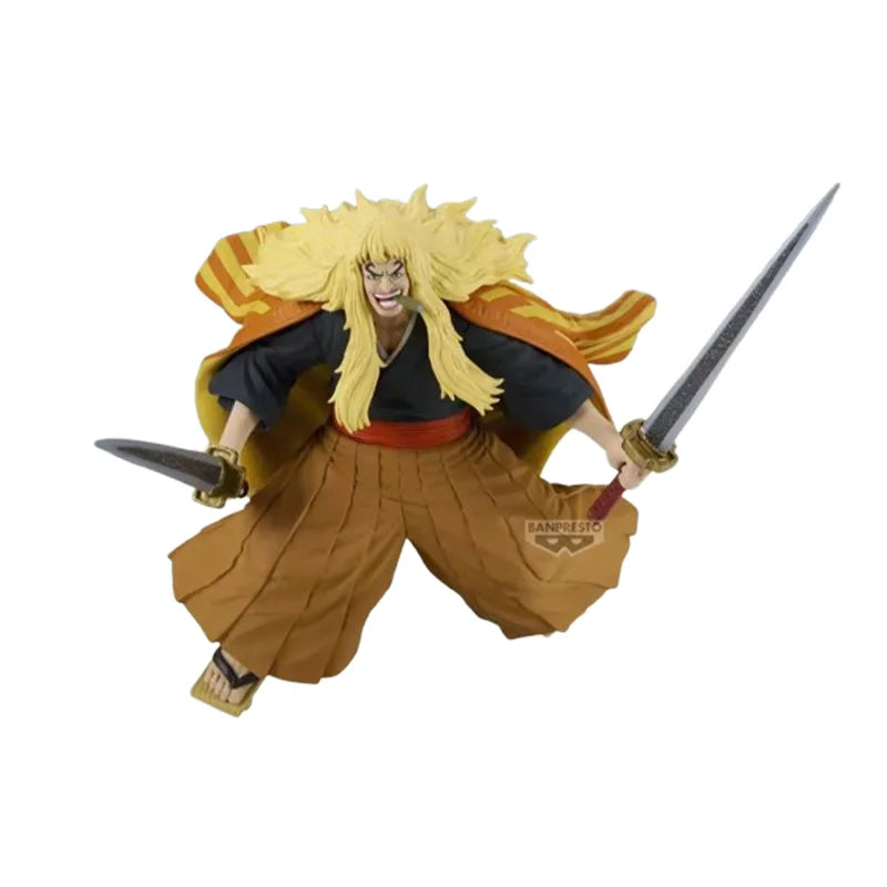 Genuine Bandai Namco Banpresto One Piece Battle Record Collection Shiki Pvc Figure Model Collector Desktop Ornament Toy Gift