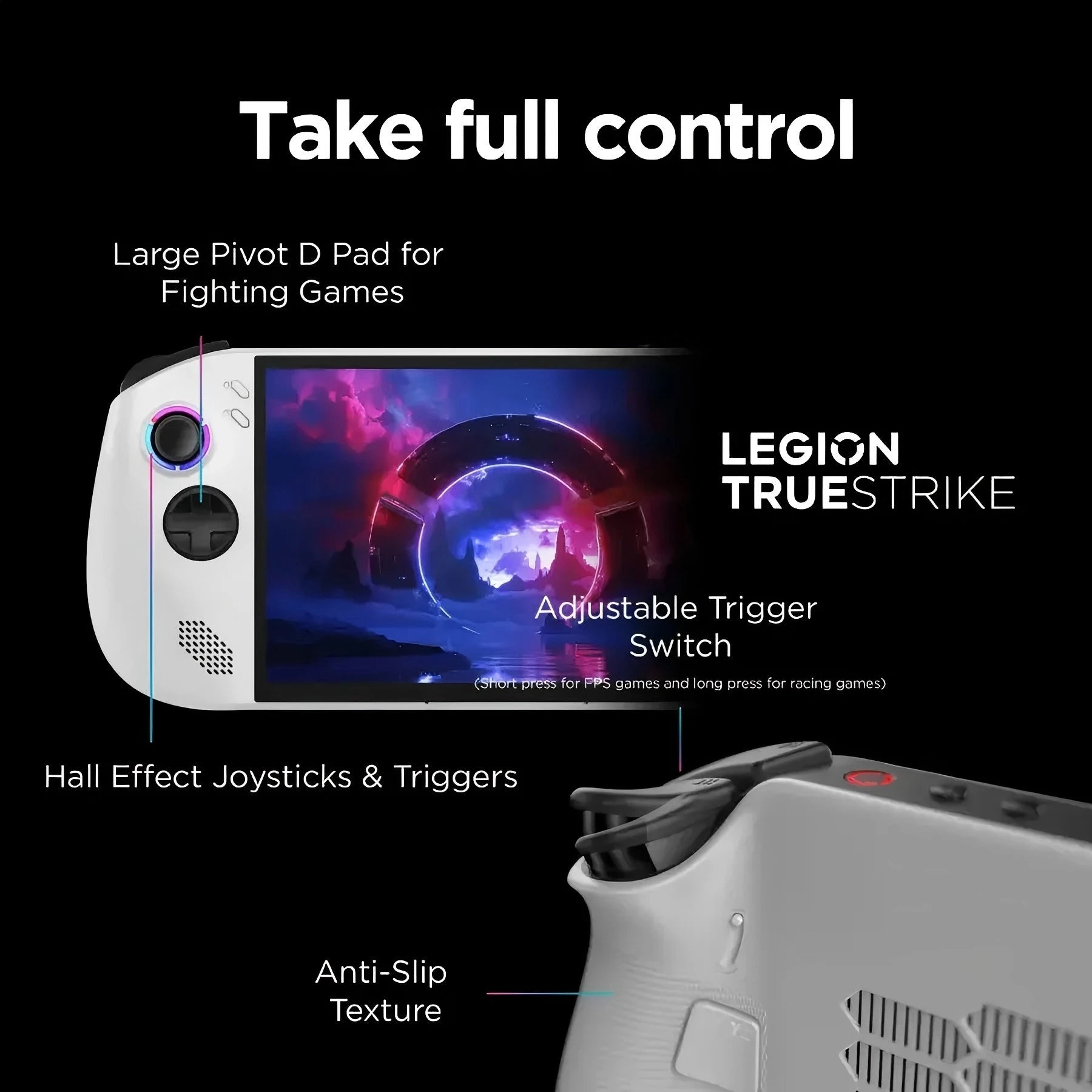 Lenovo Legion Go S 2025 Handheld-Spielkonsole für Lenovo 8 Zoll tragbarer Gaming-Laptop Ryzen Z2 GO 16 GB 512 GB 120 Hz 100 % sRGB 