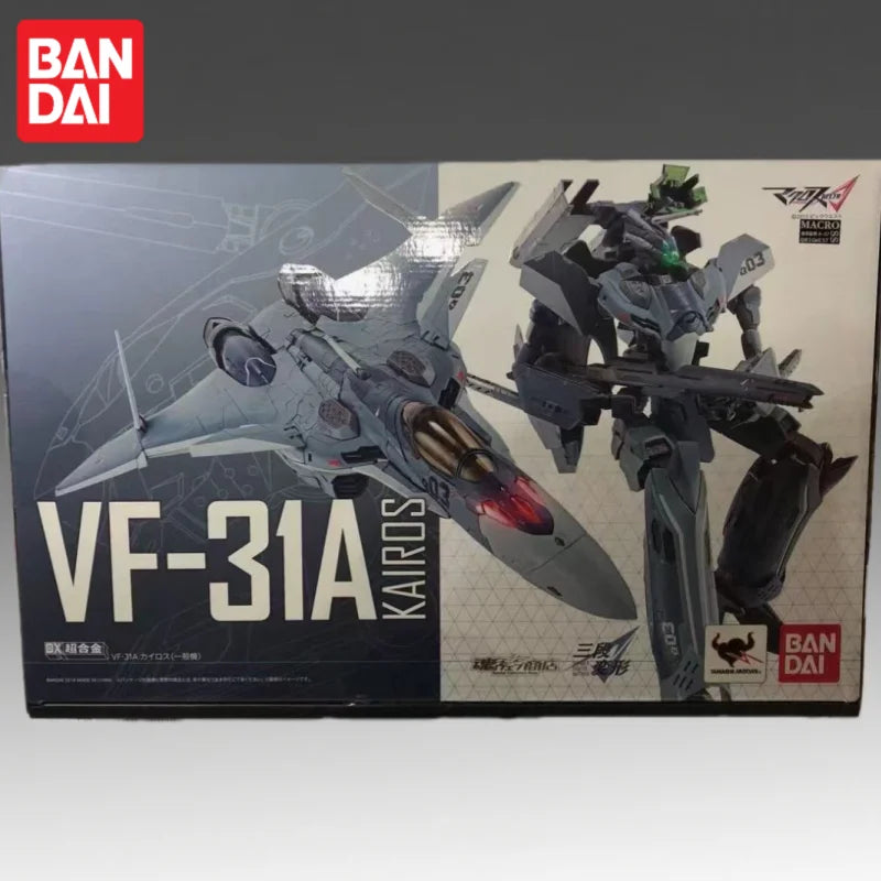 In Stock Bandai Original Banpresto The Super Dimension Fortress Macross Vf 31A Action Figure Model Doll Brand New Boxed