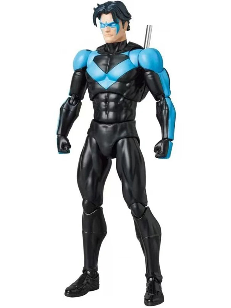 MAFEX Hush Nightwing Articulated Action Figure Comic Color Version Reissue Collectible Model In Stock
