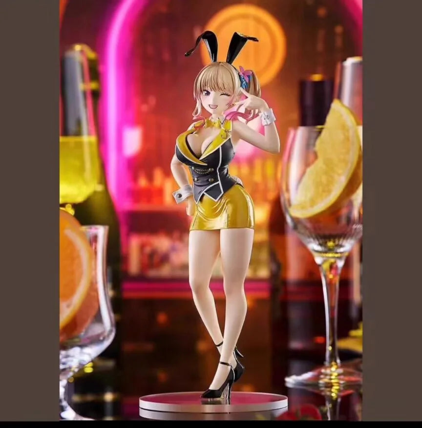 No box Japanese original anime figure Rin bunny action figure collectible model toys for boys