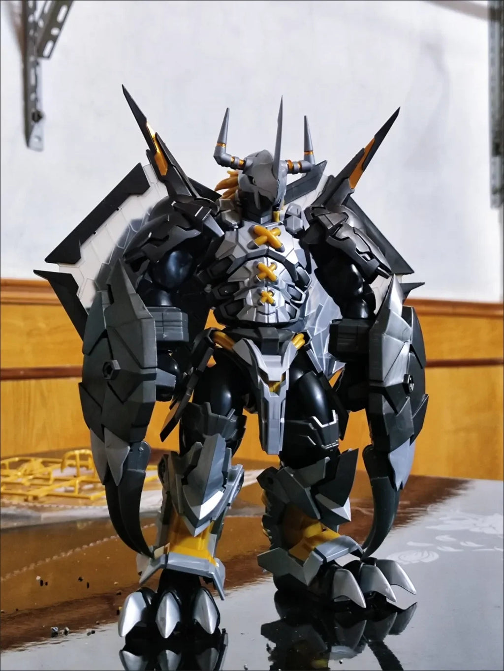 FRS WarGreymon Upgraded Version with Special Effects Parts, Digimon Anime Figure, Assembly Model Kit, Action Figure