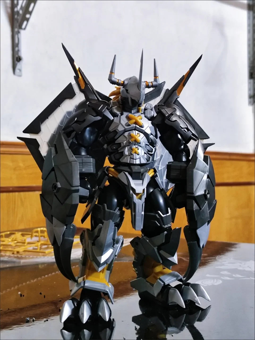Frs Wargreymon Upgraded Version With Special Effects Parts Digimon Anime Figure Assembly Model Kit Action Figure Collection Toys