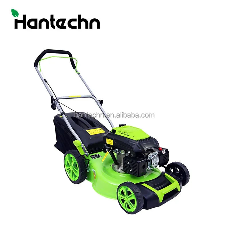 6,5 PS Rasenmäher Aluminiumdeck Manueller Rasentrimmer Tragbarer Rasenmäher