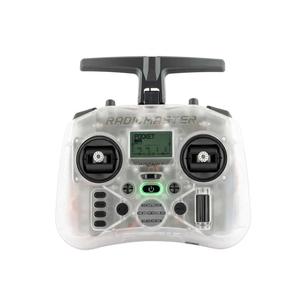 RadioMaster Pocket Hall Gimbal Transmitter Remote Control Portable Lightweight Preinstalled EdgeTX ExpressLRS Or MPM CC2500