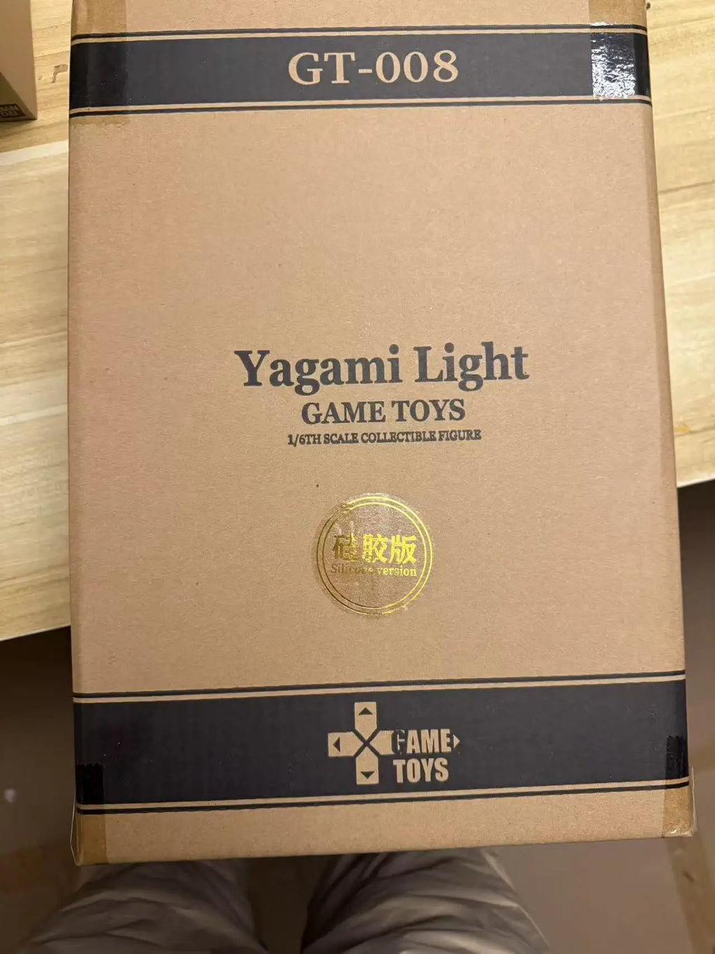Original Gametoys GT008UP 1/6th Death Note Yagami Light Kira Half Body Silicone Body Version In Stock Anime Action Figures Toy