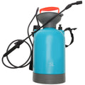 1 stück 5L Drucksprühflasche Gießkanne Manuelle Topfsprüher Garten Autowäsche Home Office Park Leichte Gießkanne Blau Langlebig