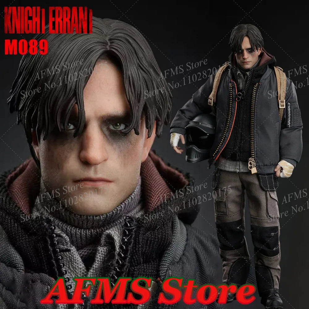 Manipple Studio M089 1/12 Men Soldier Knight Errant Robert Pattinson Bat Hero Full Set 6Inch Action Figure Dolls Model