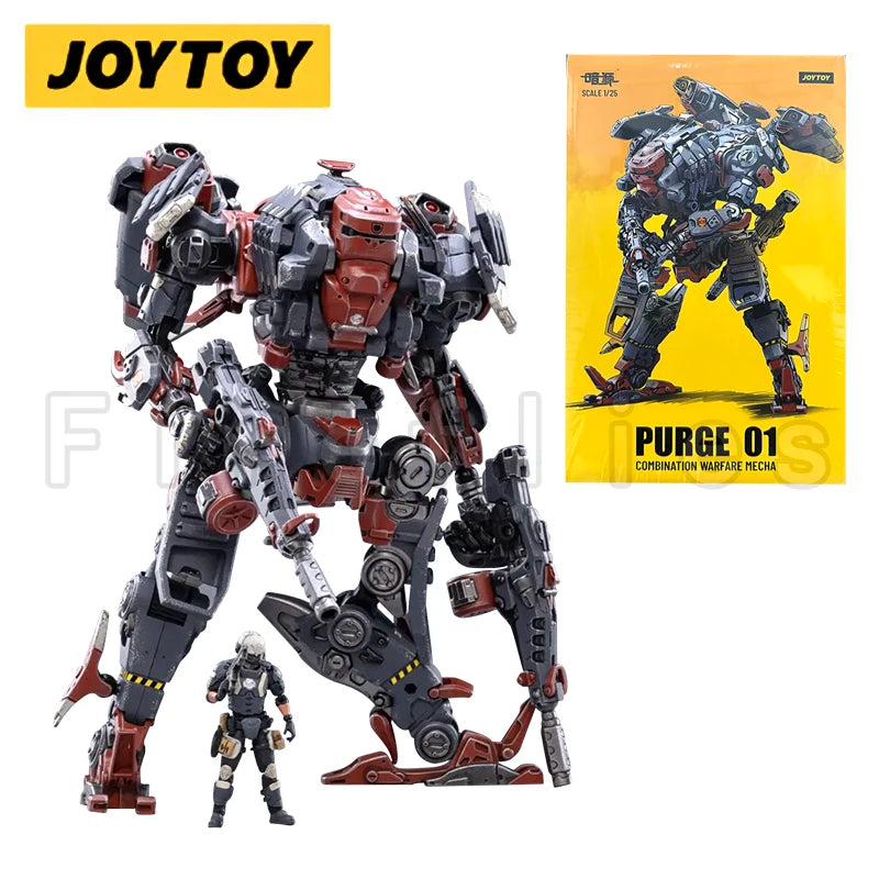1/25 JOYTOY Action Figure Mecha Purge 01 Combination Warfare Mecha Anime Collection Model Toy For Gift