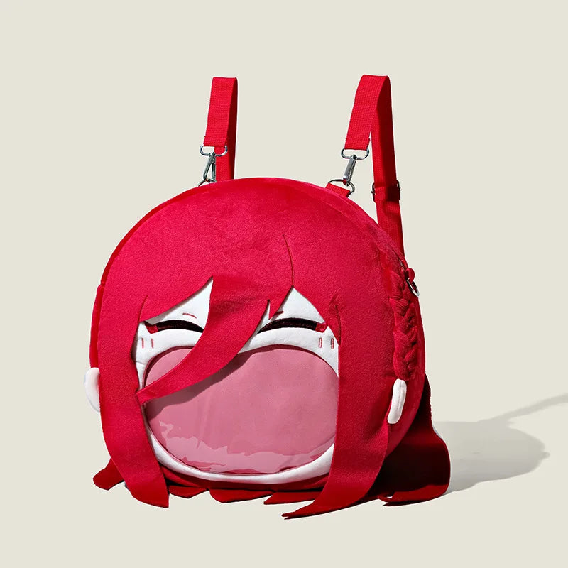 Anime Blue Lock Tsugumi Seishiro Chigiri Hyoma Peripheral Schoolbag Big Mouth Transparent Crossbody Bag Birthday Gift