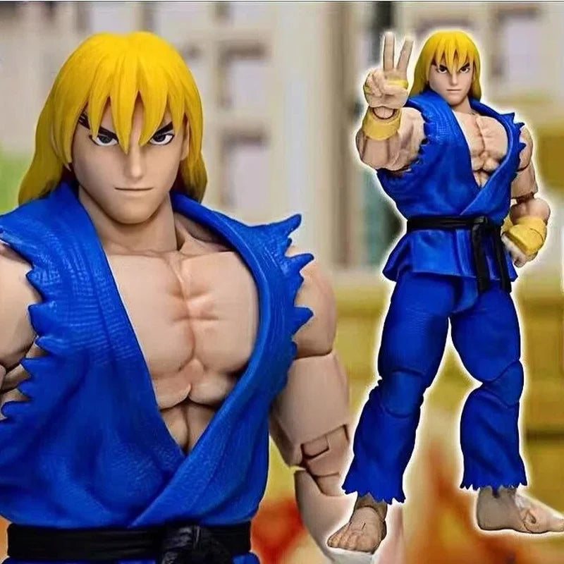 Original Storm Toys 1/12 Ryu Ken Ken Venue Limited Different Color Movable Figure Ornament Holiday Toy Gift