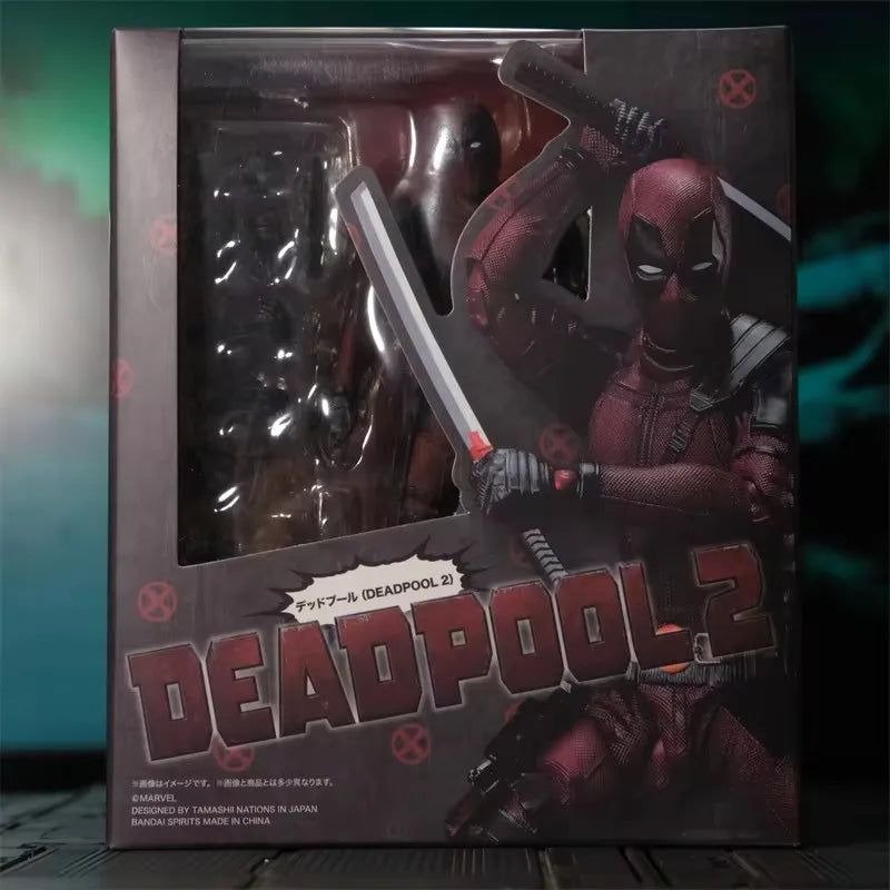Deadpool Actionfigur Deadpool &amp; Wolverine SHFiguarts Gemeinsam beweglich New Mutants Wilson Comics SHF Modell Filmspielzeug für Kinder Geschenk