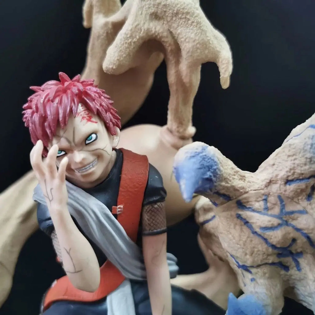 Naruto Anime Figures Gaara Battle version Action Figure Model PVC Figurine Collection Desktop Decoration Children's Toy Gifts