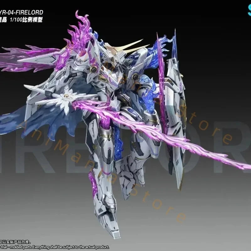 In Stock SNAA Fire Lord 1/100 Assembly Model Kit Paticle Awakening Armament YR-04 Toy Mecha Action Figurine Original Custom