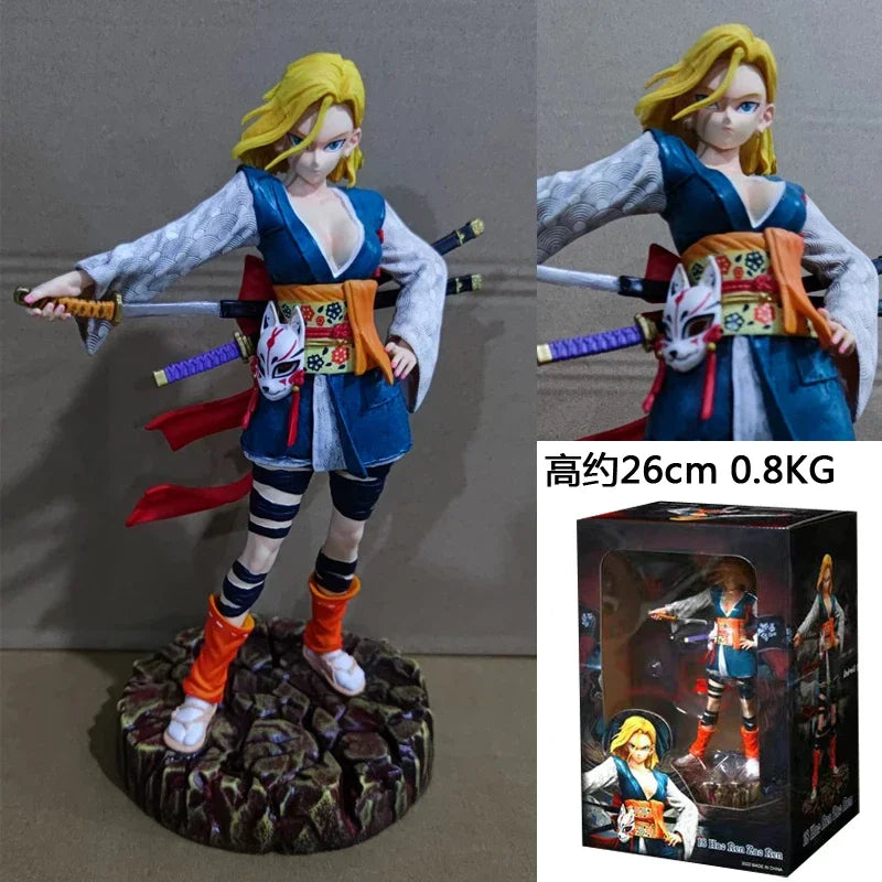 Нова 30 см Dragon Ball Аниме Фигурка Самурай Сон Гохан Гоку Броукбек Фигурка Супер Саян Модел Статуя Декорация Играчка Рожден Ден