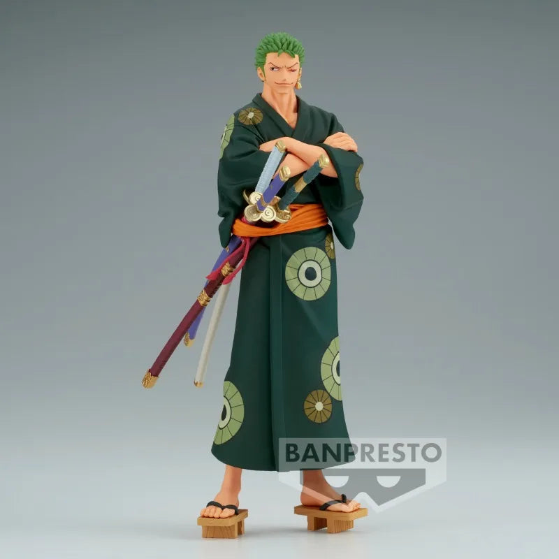 Bandai Auf Lager BANPRESTO DXF One Piece Monkey D. Luffy Roronoa Zoro Sanji Yukata Anime Actionfigur Spielzeug Geschenk Modell Sammlung