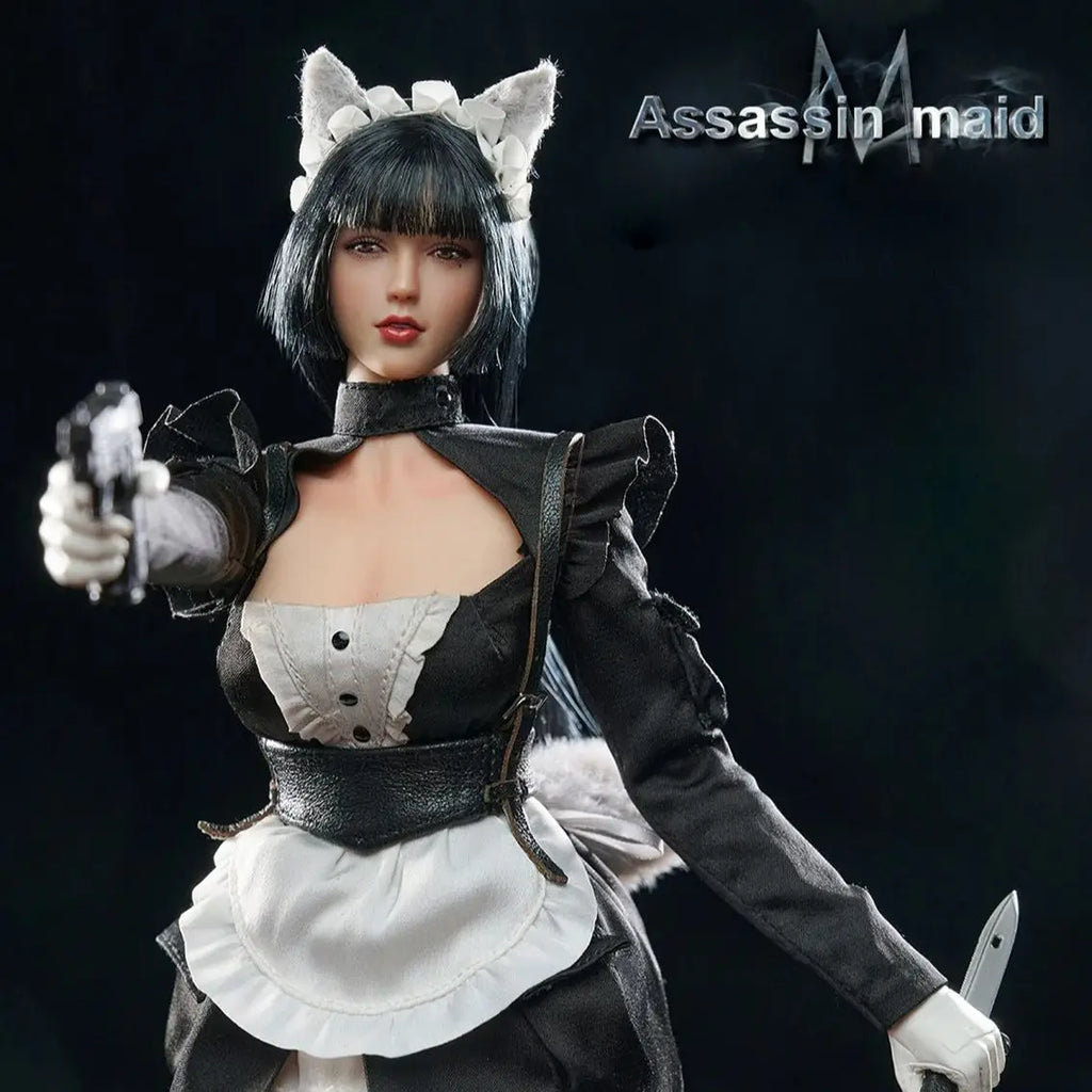 Original VERYCOOL VCF-2065 1/6 Female Soldier   Assassin Assassinates Maid Full Set 12Inch Action Figure Model Collectible