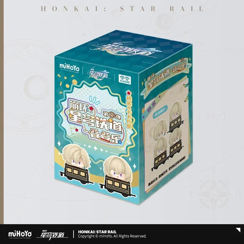 Honkai Star Rail Action Figures Stacking toys March 7th Aventurine Firefly Dr. Ratio Argenti Model q-version Figures Original