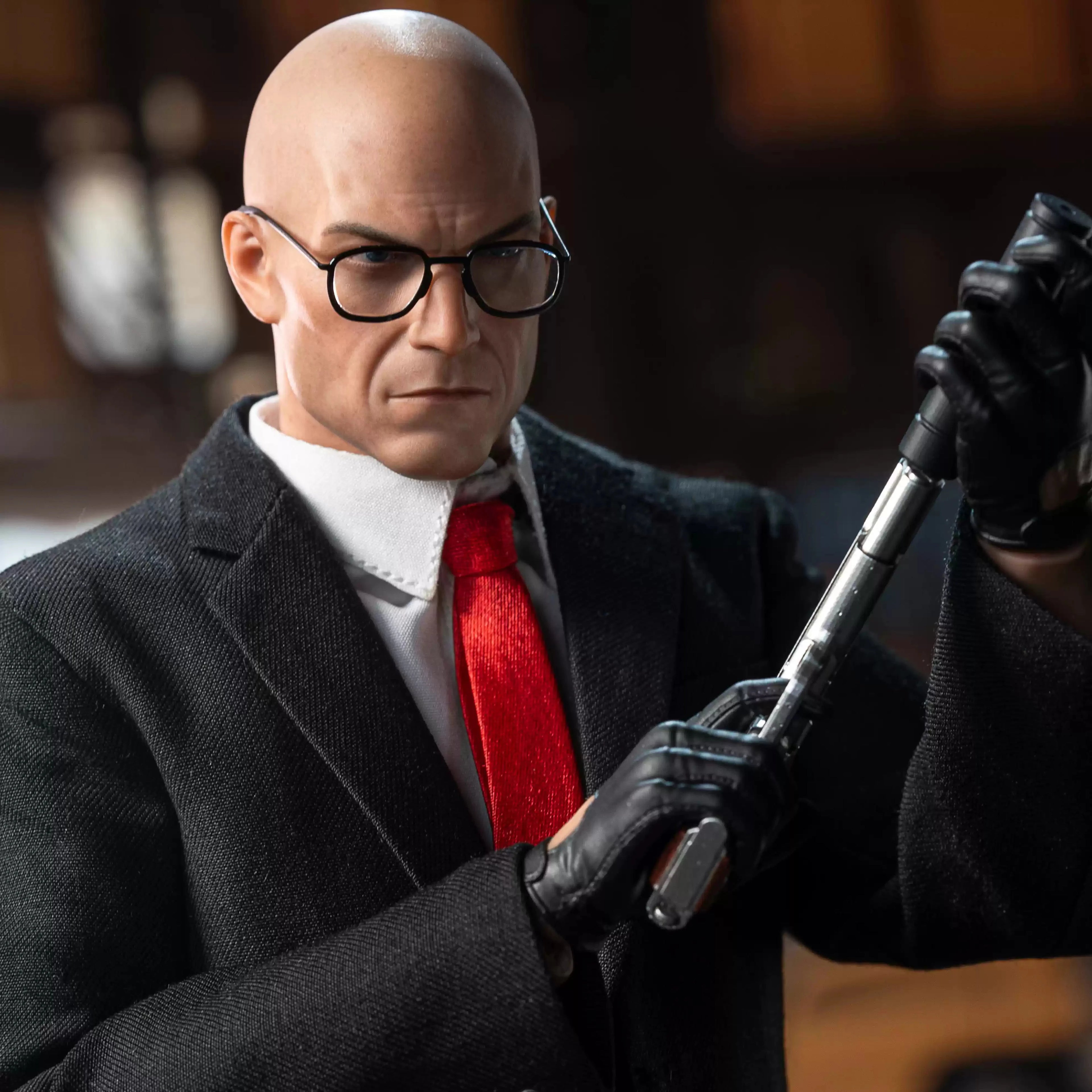 Master Team MTTOYS020 1/6 Agent 47 2.0 Male Soldier Figurine Movable Eyes 12'' Action Figure Model Full Set Collectible Toy