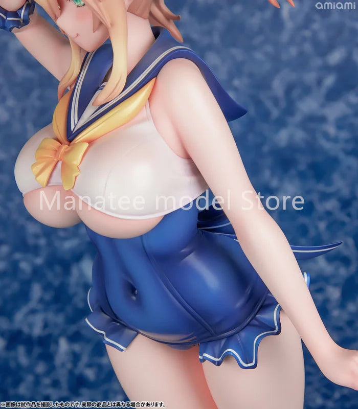  AmiAmi x AMAKUNI Original PHANTASY STAR ONLINE 2 es Cool Breeze Gene 1/7 PVC Action Figure Anime Model Toys Doll Gift