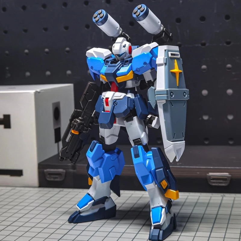 G-Line Assault Armor Standard Type HGUC 1/144 RX-81AS Mech Assembly Model Kit Action Figures Doll Children's Toys Ornament Gift