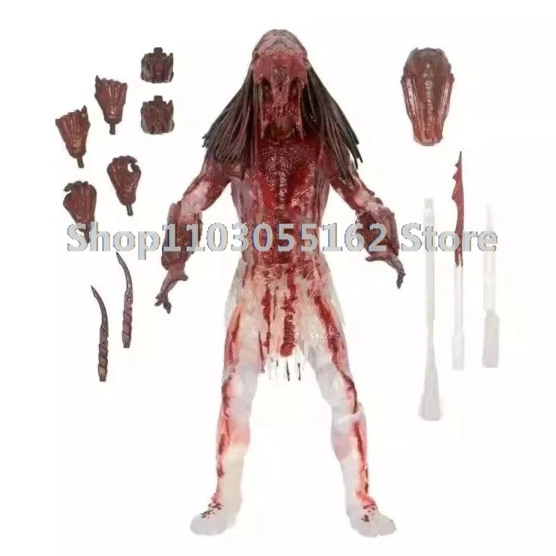NECA Prey Ultimate Bear Blood Feral Predator Action Figure Anime Collectiblble Model Birthdsay Gifty