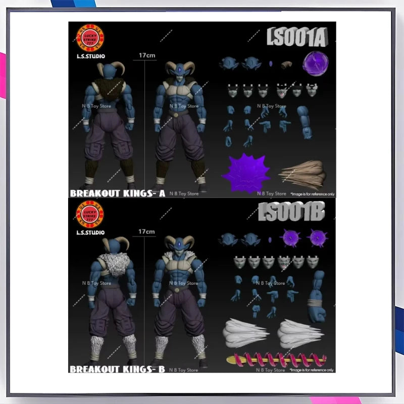 L.S. Studio Dragon Ball Super Moro Breakout Kings A B Anime Action Figures Statues Model Toys Gifts Preorder