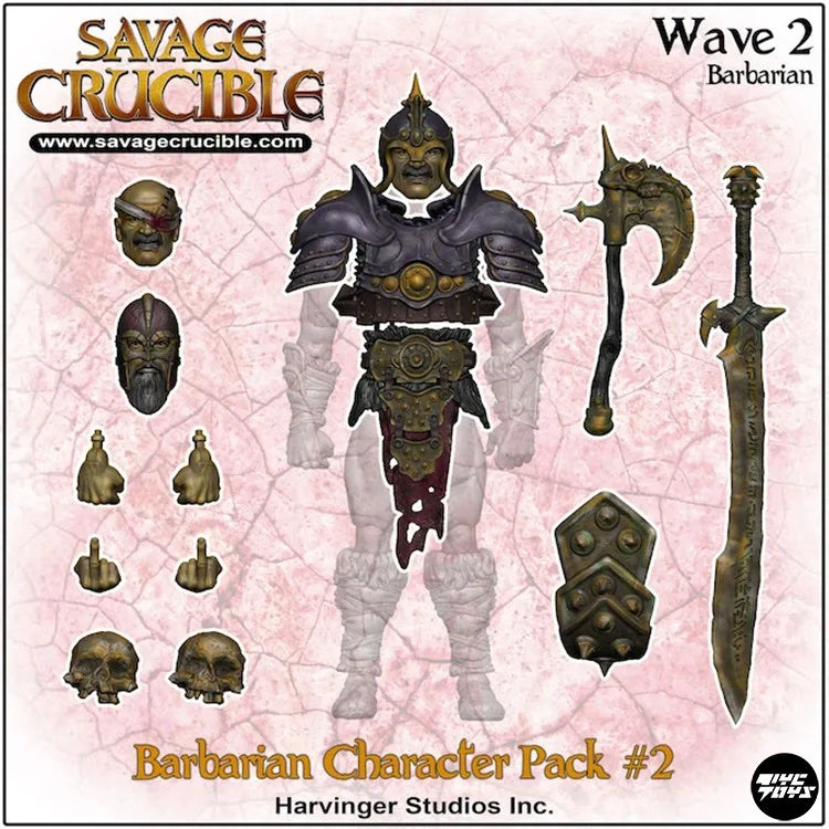 In Stock Series Savage Furnace 2 HS Studio 1/12 Scale Male Soldier Barbarian  Waves Full Set Model Action Figure Gifts