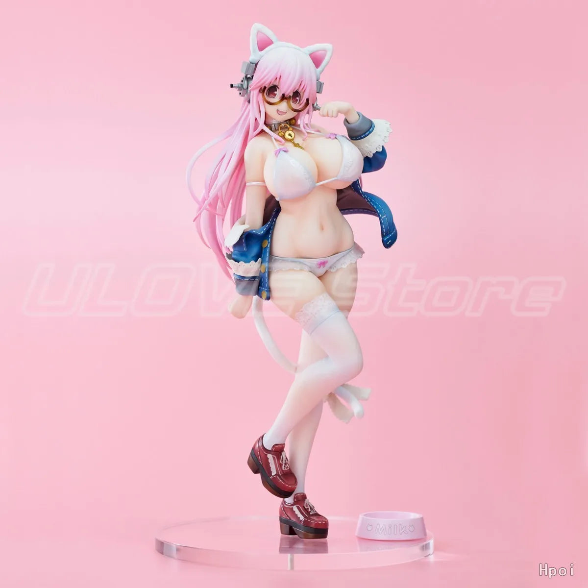In Stock Original UnionCreative Sonicomi SUPER SONICO Figure Model Animation Collection Gift Ornaments