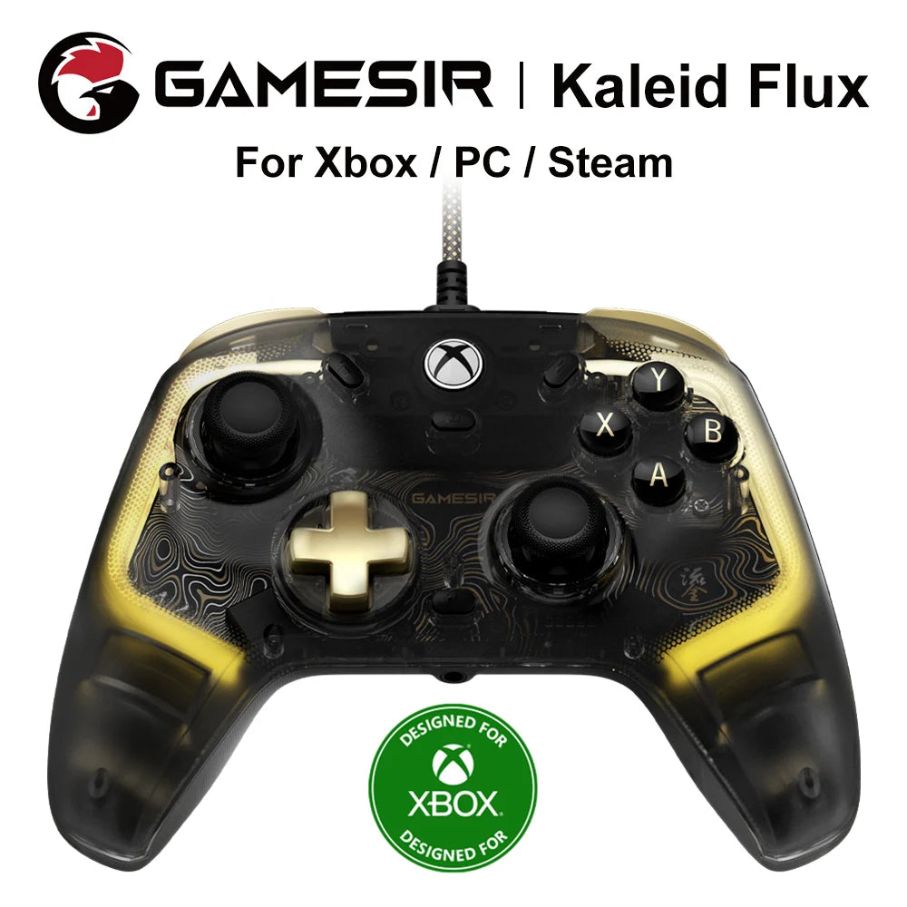 Gamesir Kaleid Flux RGB Lighting Gamepad for Xbox Series Controller S X One PC Classic Hall Effect Trigger Joystick Custom