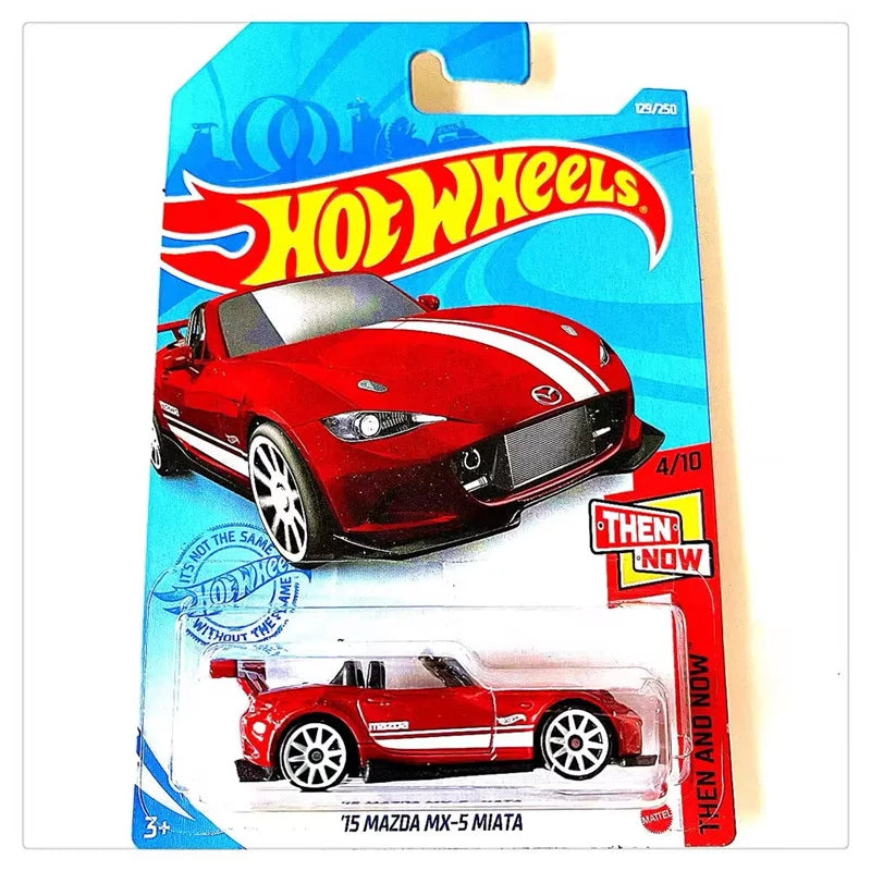 HotWheels 1:64 MAZDA MX-5 MIATA Alloy Sports Car Model Simulation Diecasts Metal Toy Classic Racing Vehicles Car Model Kids Gift