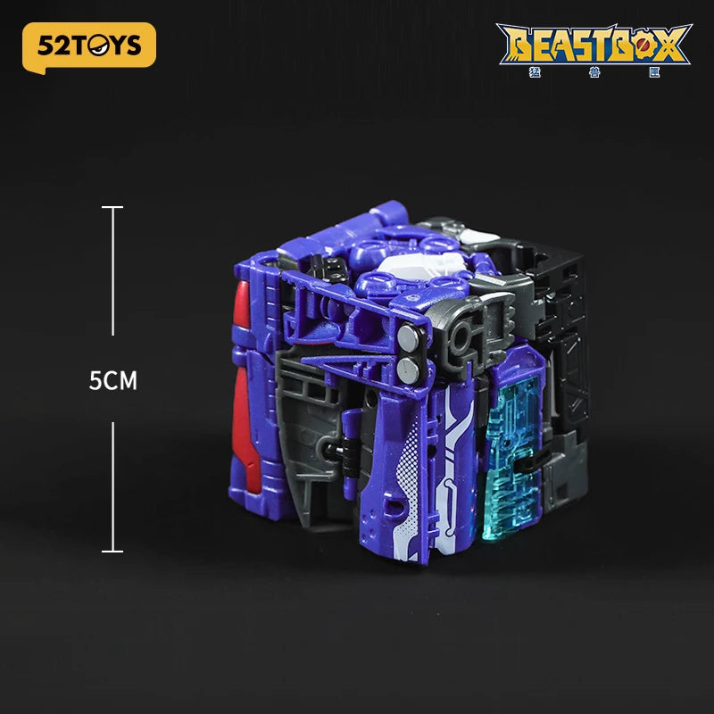 52TOYS Beastbox BB-66 KOMMANDO, umbaubar in Mecha und Würfel, Actionfigur, mit 4cm Aufbewahrungsbox