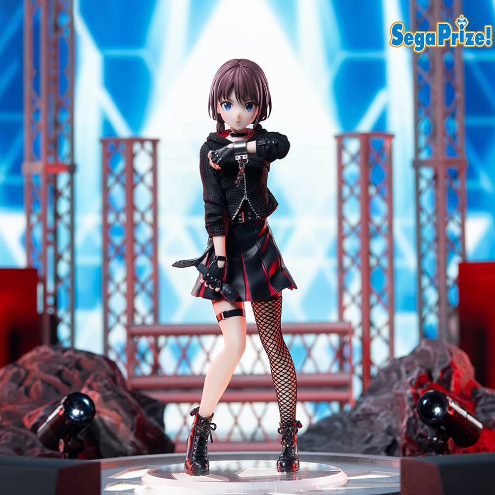 100% Original Sega Fave XStellar Girls Band Cry Iseri Nina Anime Figure Collection Series Modell Cartoon Charakter Geburtstagsgeschenk