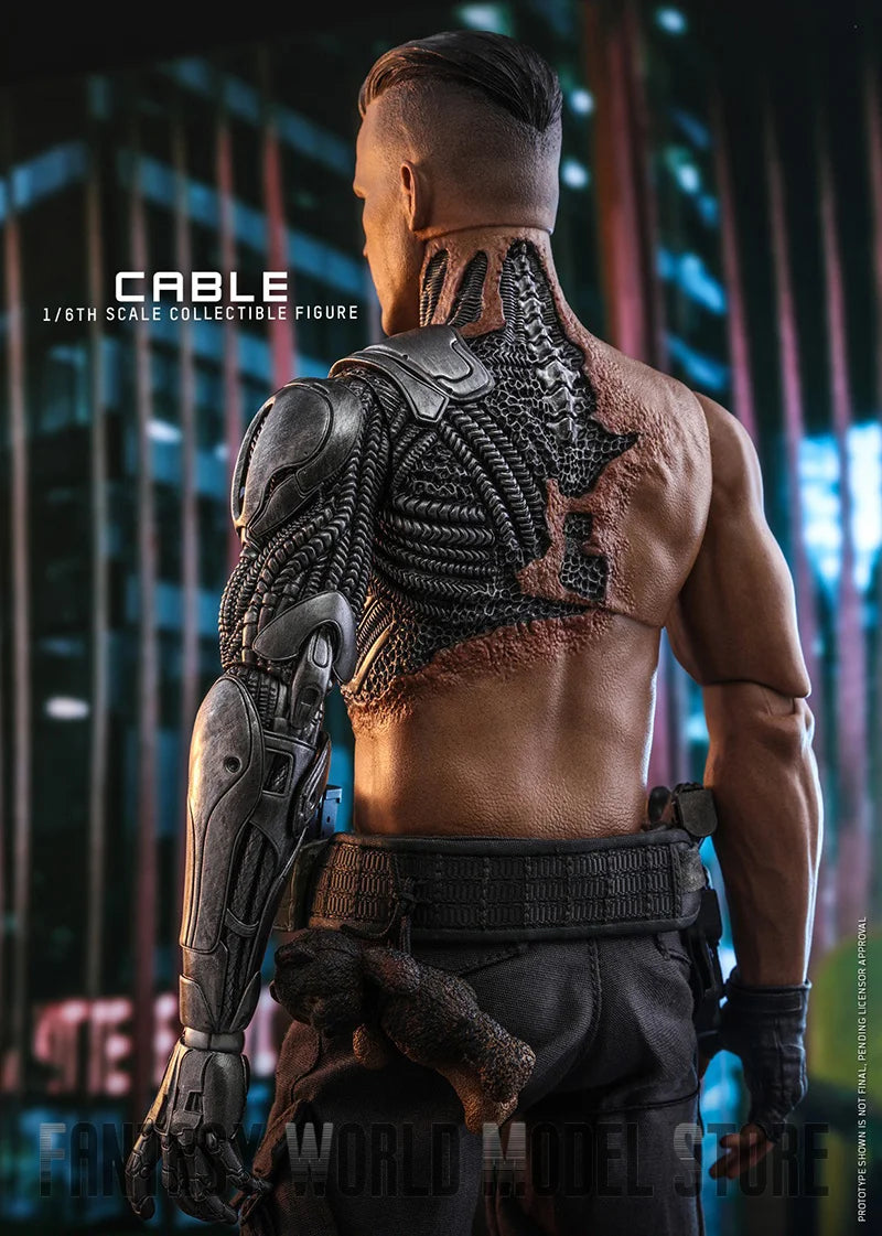 In Stock Hot Toys MMS583 1/6 Scale Male Soldier Josh James Brolin Cable Nathan 12'' Full Set Collectible Action Figure Model
