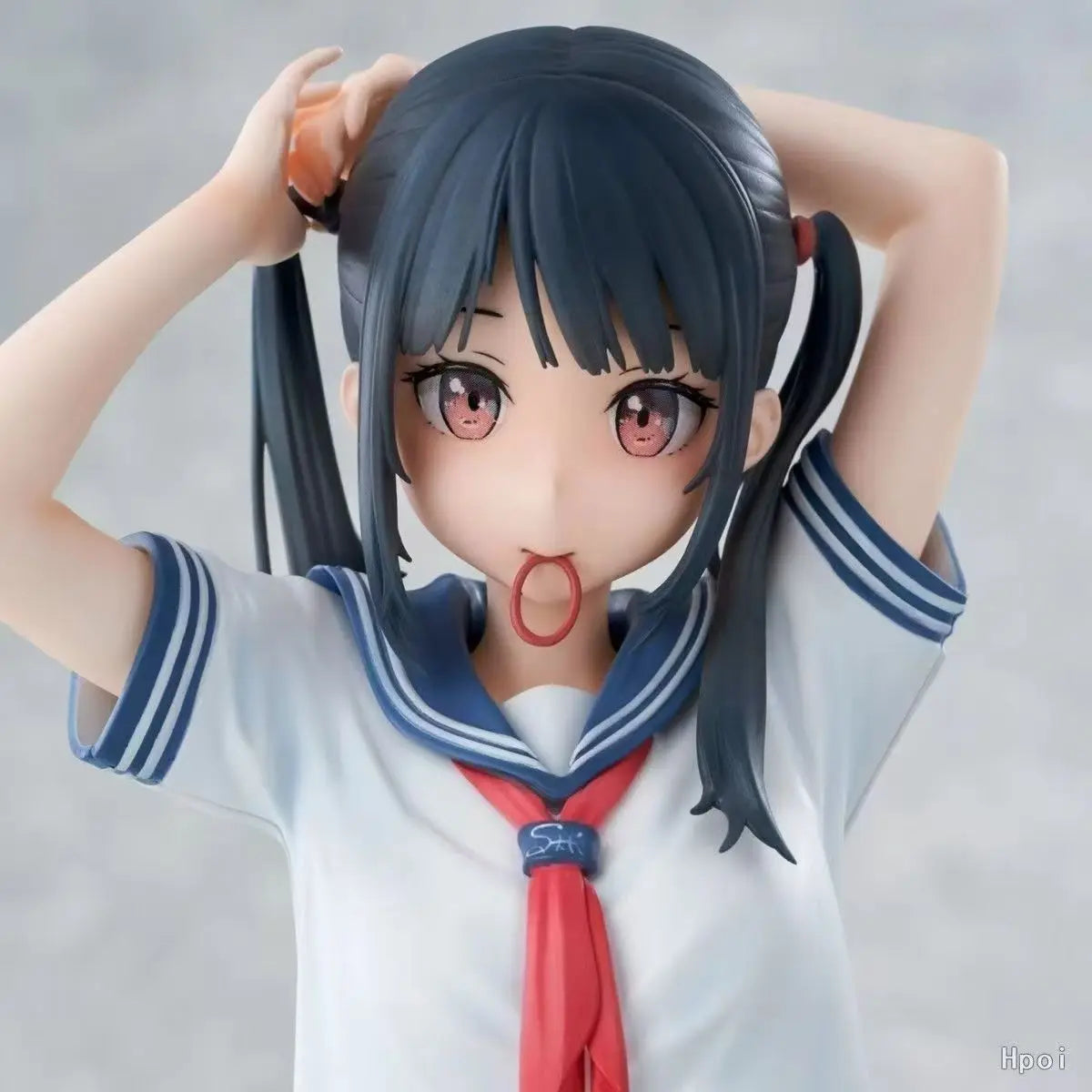 Collection Anime Figures Sailor Suit Bunches Cute Girl PVC Model Doll Action Figure Toys for Kids Birthday Christma