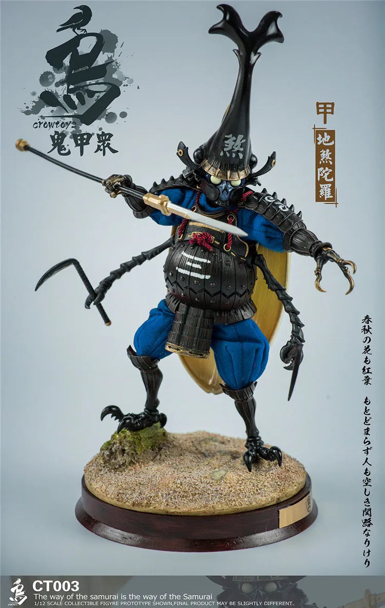 In Stock Crowtoys 1/12 Scale Mini Gweitong CT001 Haunted Hollow/CT002 Brave Airo/CT003 Dshitra Full Set Action Figure Doll