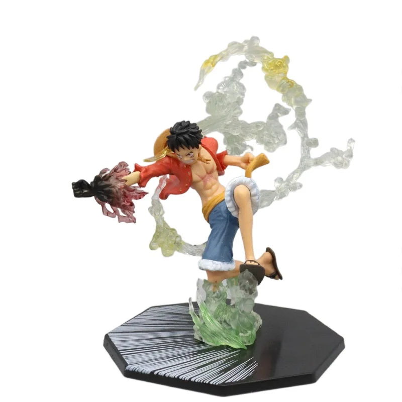 One Piece GK Anime Figur Modell Gear 4 Monkey D Luffy Actionfigur 24 cm Höhe Statue Sammlung Spielzeugpuppe Figma