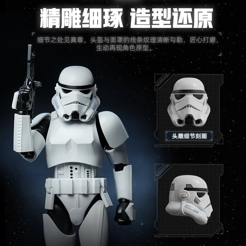 Blokees Star Wars Action Figure Movie Darth Vader Dark Trooper Anime Action Figure Collection Toys Model For Children Gift