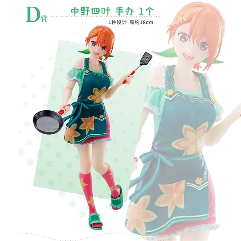The Quintessential Quintuplets Anime Figure Nakano Ichika Nino Miku Yotsuba Itsuki Kawaii Model Desktop Decoration Kids Toy Gift