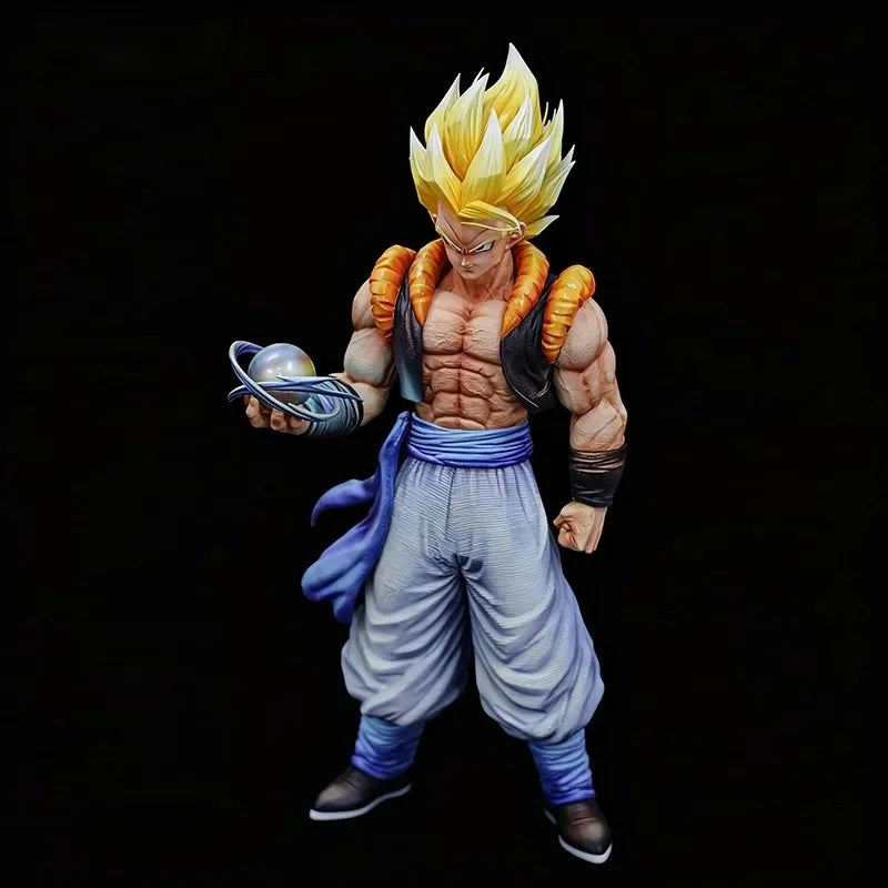 31cm Dragon Ball Gogeta Figure Super Saiyan Gogeta anime Figures PVC Statue Collection Model Toys Christmas Gifts