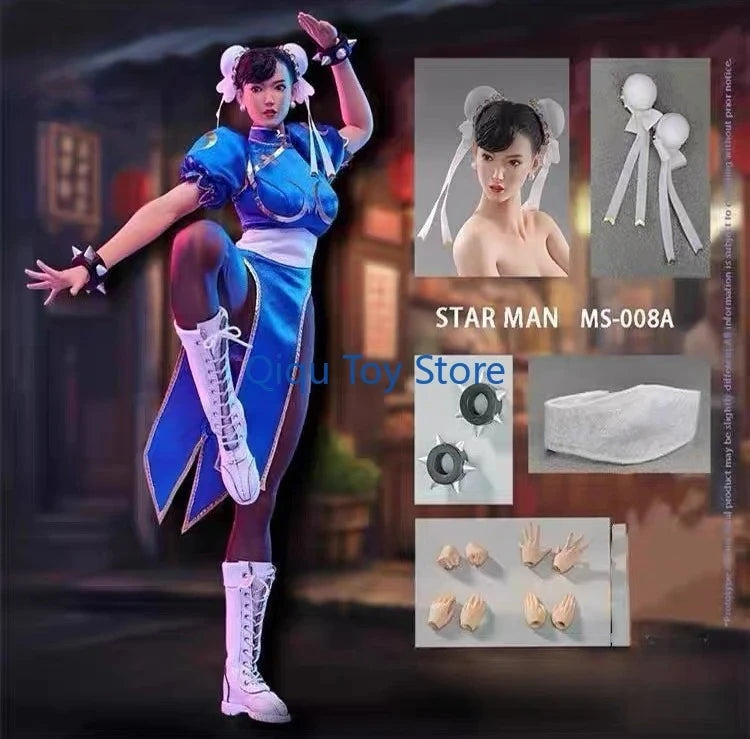 in stock Chunli +reprinted cheongsam version  MS-008A cheongsam style
