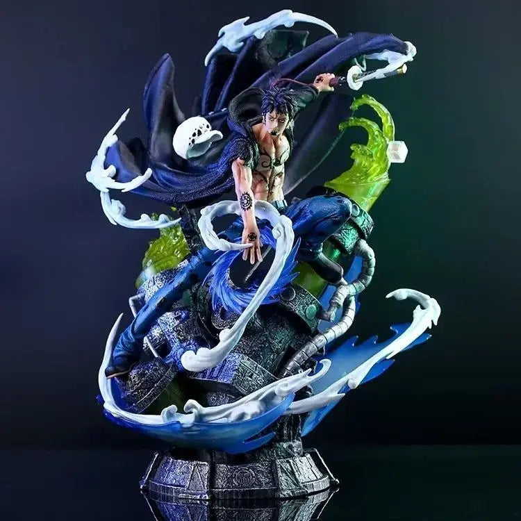 46 cm One Piece Trafalgar D. Water Law Heart Pirates Captain Große Anime-Figurensammlung Modellpuppe Schreibtischdekoration Statue Spielzeug
