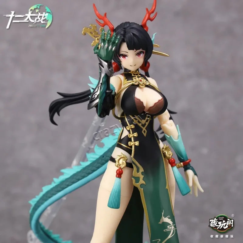 【In Stock】CANG TOYS CT TWSX 01 LOONG Twelve War Mecha Girl 1/12 Scale Finished High Detail Articulated Collectible Action Figure