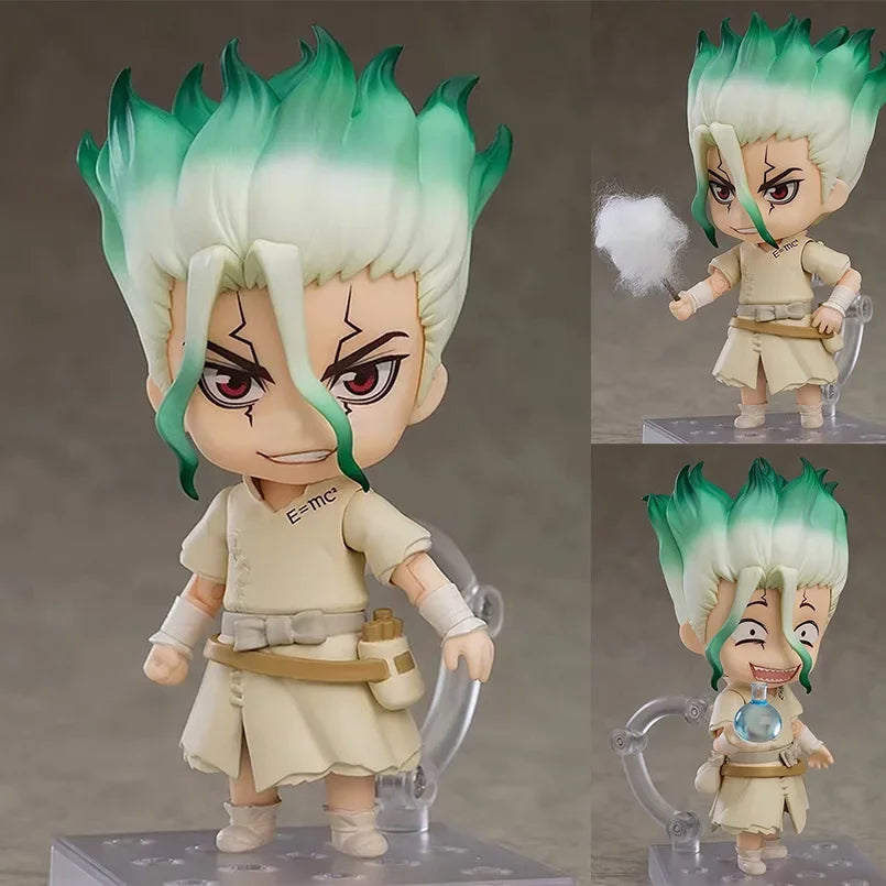 20cm Dr.STONE Anime Figure Ishigami Senkuu Action Figure #1262 Dr.STONE Senku Ishigami Figurine Collectible Model Doll Toys Gift